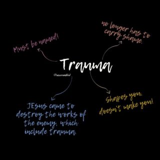 “Trauma may shape you, but it doesn’t make you——God made you.”- Dr. Anita Phillips 

1. Trauma must be named. 
2. Trauma shapes you, it doesn’t make YOU.
3. Trauma no longer has to carry shame. 
4. Jesus came to destroy the works of the enemy, which includes trauma. 

Powerful truth about #traumarecovery tonight from @dranitaphillips , my heart is so encouraged! #ifgathering2021